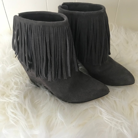 Chinese Laundry Shoes - Chinese Laundry Booties with Fringe (Excellent!)